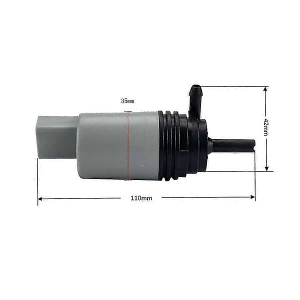 För vindrutespolarpump 67127302589 E60 E61 E63 E64 E65 E66 E82 E88 E90 E92 Black