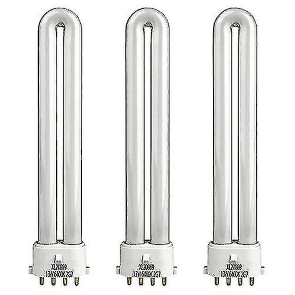 13w Cfl dagsljusbyte 4-stifts 2g7 bas (6400k)