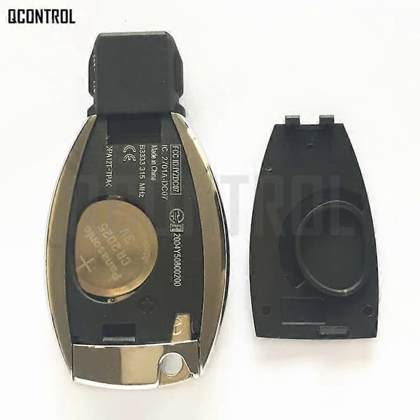 QCONTROL Smart Key fungerar för Mercedes Benz Stöder NEC och BGA typ Bilfjärrkontroll År 2000 - 315MHz