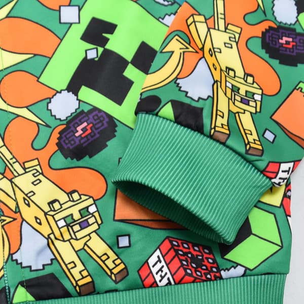 Minecraft Zip-Up Hettejakke Genser 110