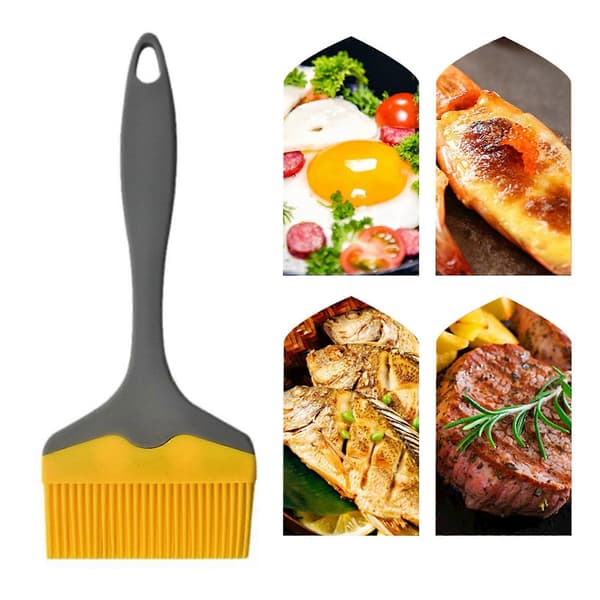 Bred Silikonpensel – Varmebestandig – for grilling og baking Green