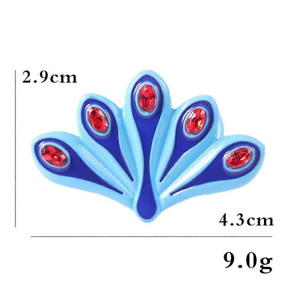 Tyttö Lady Korut Peacock Kaulakoru Riippuva Snake Rannekoru Tales Cosplay Korut Tarvikkeet Nainen Mies Lahjat Anime Korut One Size 11