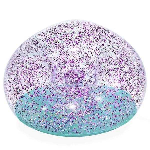 Bestway 75115 oppustelig glitterstol