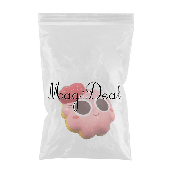 Mjuk och Långsamt Stigande Squishy Leksak Pu Stressavlastning Mjuka Leksaker Tårta Röd red as described