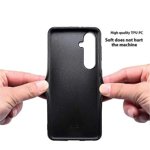 Telefonfodral för Samsung Galaxy S25, Krokodilstextur Design Läder Slim Baksida Red