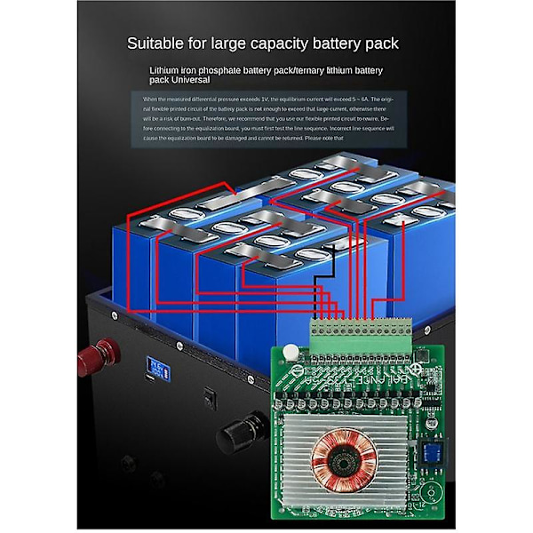 8a Active Equalizer Balancer 3s 4s 6s 7s 8s 12s 14s 15s 16s 17s 18s 19s 20s 24s Bms Lifepo4/li-ion As Shown