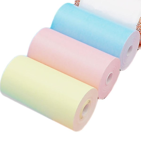 6 rullar 57x30mm termiskt papper för Peripage Photo A6 Mini-skrivare