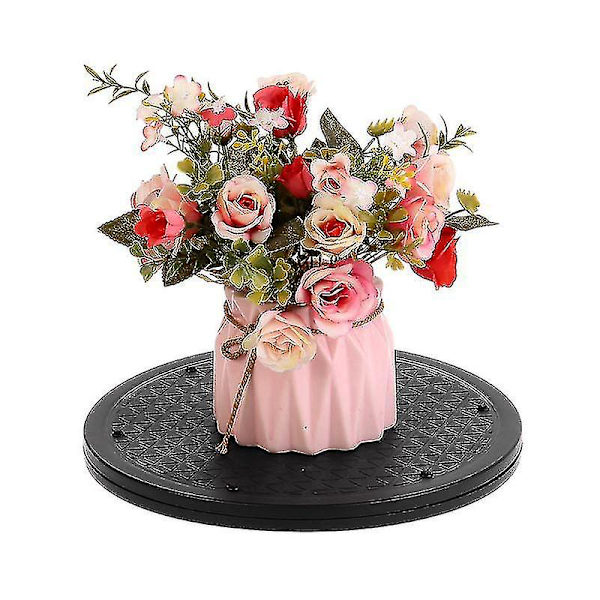 Snurrande displaystativ med roterande platta 12 inches