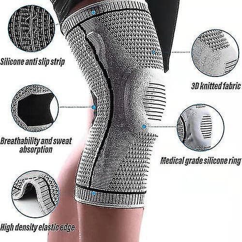 Ultra Knee Elite Knækompression Medicinsk Knæstøtte Knækompressionærme 2PCS M