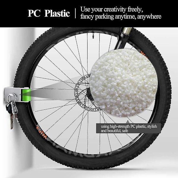 Sykkelparkeringsspenne Veggmontert Terrengsykkel Landeveissykkel Vertikal Oppbevaringsholder Klips Sykkeldisplaystativ Spenner Mtb Sykkel