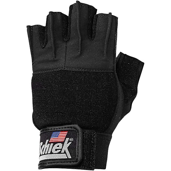 Schiek Sports 530 Platinum Series Vægtløftningshandsker - Sort/Grå XS