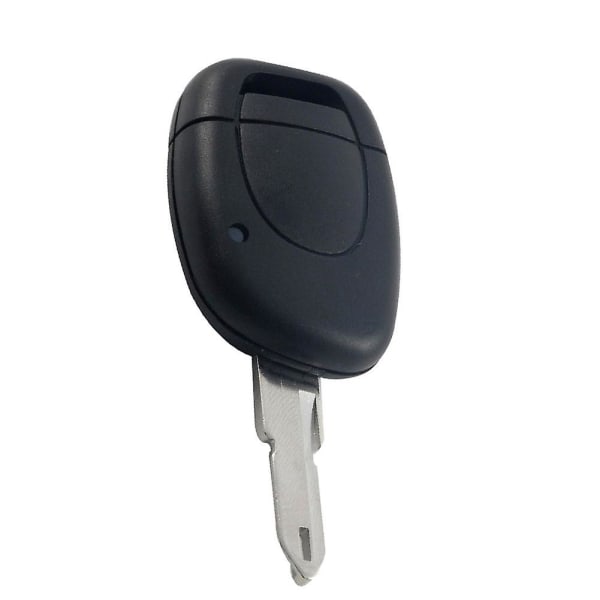 1 knap Bil fjernbetjening nøglering Cover Case til Renault Twingo Clio Kangoo Master Black