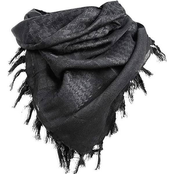 Ökenscarf / 100 % bomull Keffiyeh Scarf Wrap för män och kvinnor