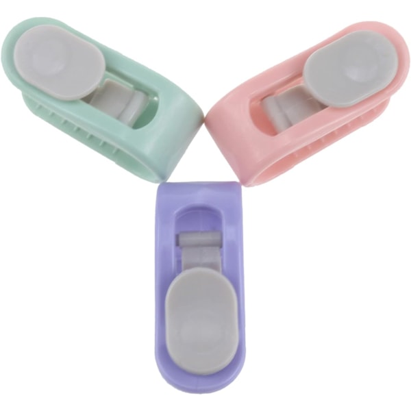 Täcke Klämma Täcke Hållande Klämma Plast Stift Fri Täcke Anti-Rörelse Klämma 12PCS