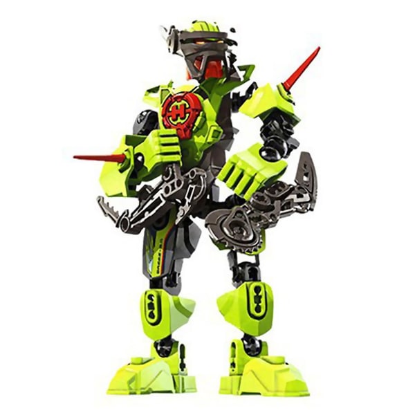 Star Warrior Soldiers Heroes Factory Bionicle Surge String Robotfigurer Block Barnleksaker Green