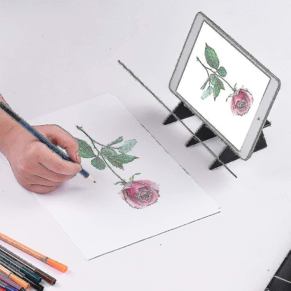 Tegnebræt Optisk tegning Projektor Tegnebræt Skitsering Paint Tool Animation Copy Pad Ingen