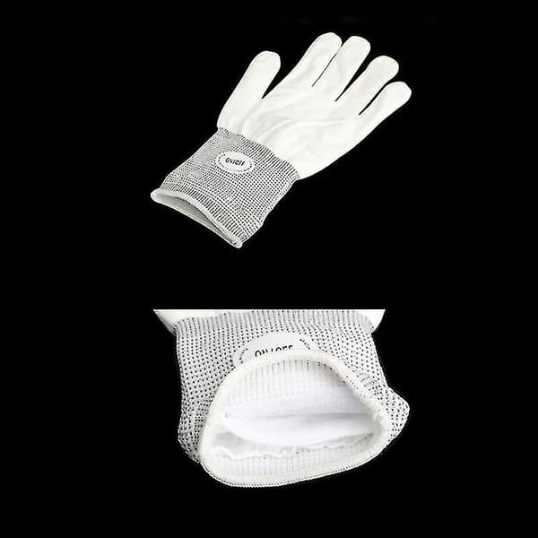 Blinkende Handsker Glød 7 Tilstand Led Rave Lys Fingerbelysning Vante Sort -sa