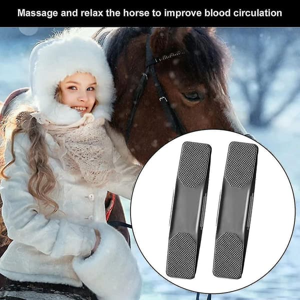 Hest Massagebørste, Hestepleje Børster, Hestebørster, Fjerner Hår, Mudder,