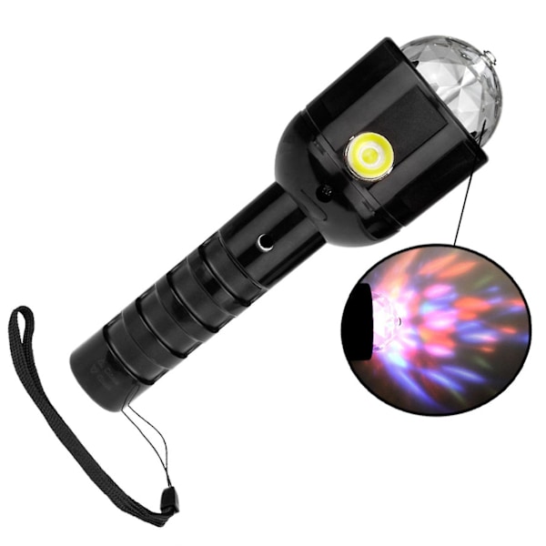 Dj-maskiner 3w Disco-ljus scen färgglad kristall LED RGB ficklampa LED-lampor Dz