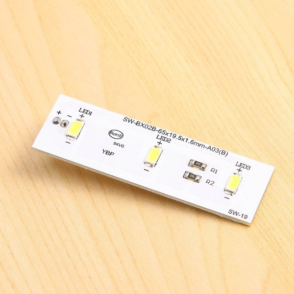 For Kjøleskap Led Lys Strip Bar Erstatning For Kjøleskap Zbe2350hca Sw-bx02b Reparasjonsdel White