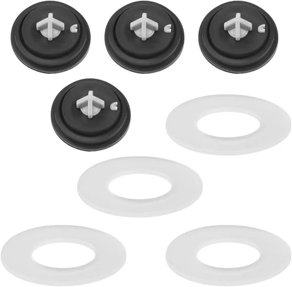 4 stk membraner til SIAMP flydeventil lavt flow + 4 stk skylleventil