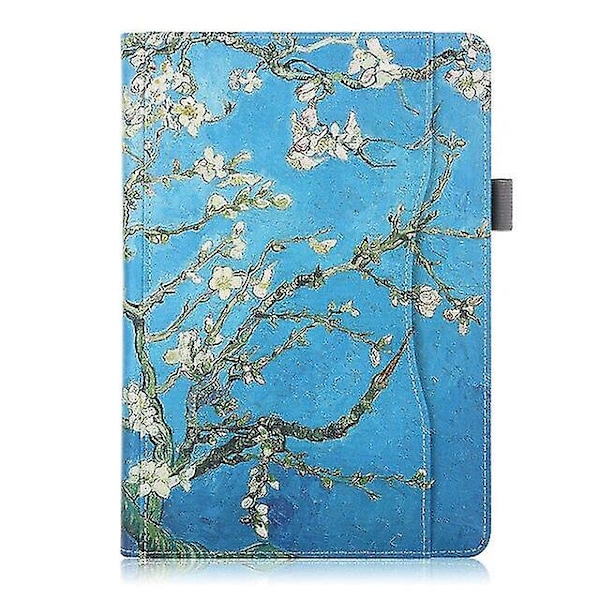 Cover för Lenovo Tab M10 10.1 Tb-x605l Slim Folding Stand Flip Case Pu Cover För Lenovo Tab P10 Tb-x705l 10,1 tums fodral Prunus