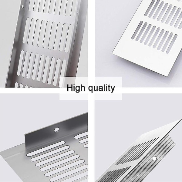 2 st Aluminiumlegering Kök Luftventil Galler Cover Skåp Ventiler