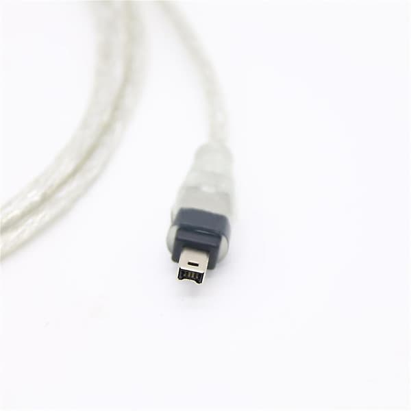 Farfi 1,5 m USB til IEEE 1394 Firewire 4-benet adapterkabelkonverter til Ilink