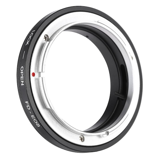 FD-EOS Adapterring Objektivfäste för Canon FD-objektiv för att passa EOS-fästeobjektiv