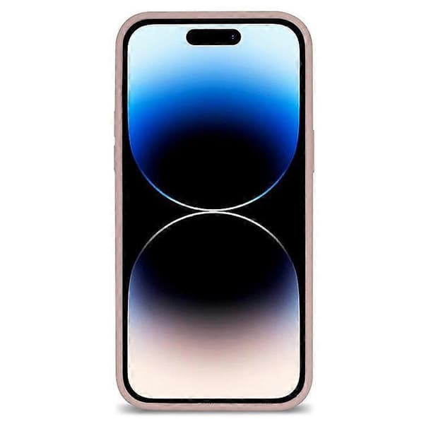 För iPhone 16 Pro Max Skal Silikon Stötsäkert Telefonskydd Pink