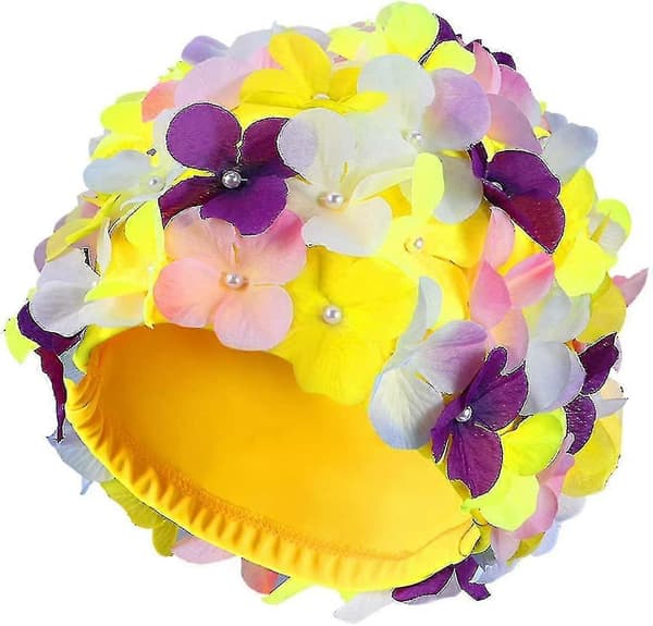 Fash Badehætte Petaler Fash Badehætte Retro Petaler Retro Badehætte Badehætte Fl Badehætte Badehætte