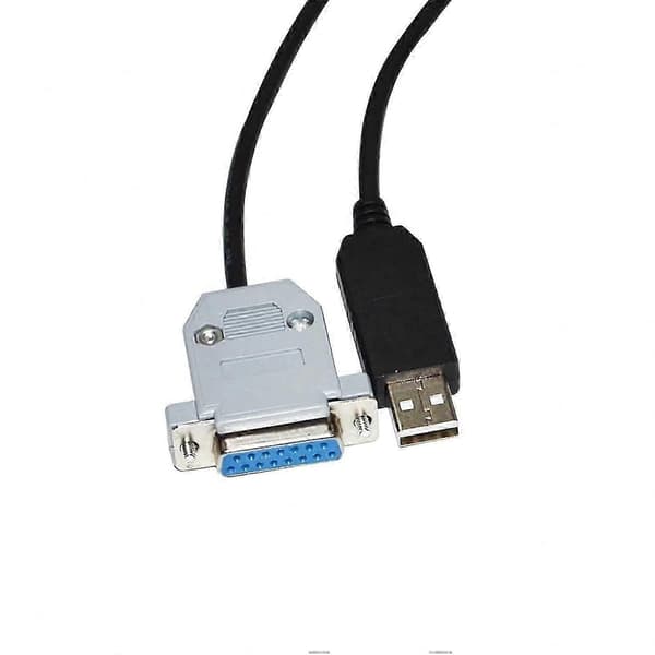 3m USB til DB15 hunnadapter for RS232 seriell kommunikasjonskabel