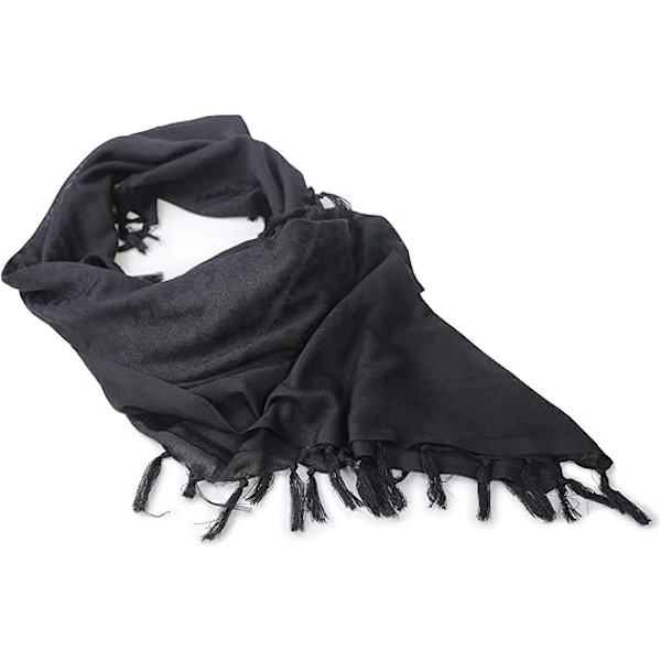 Ökenscarf / 100 % bomull Keffiyeh Scarf Wrap för män och kvinnor