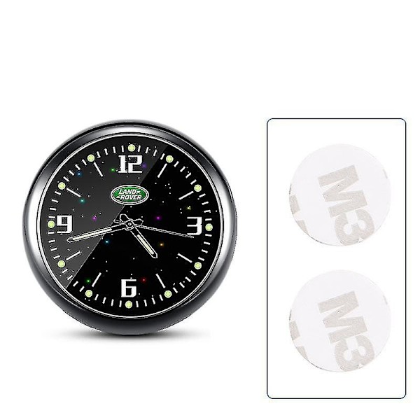 Billadsuhr Luminous Elektronisk Ur Quartz Ur Dekorativt Ur (land Rover) To Pakke