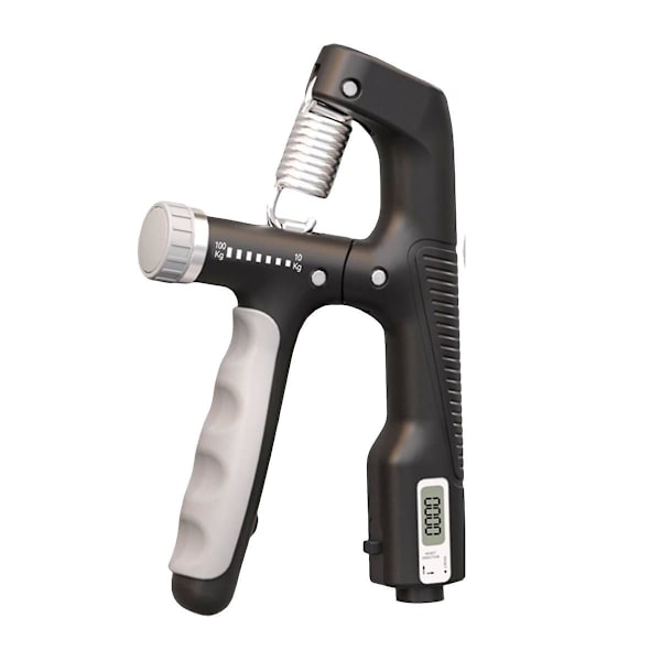 10-100 kg justerbart elektroniskt handgrepp power Tung gripare Fitness muskelträning hand Black