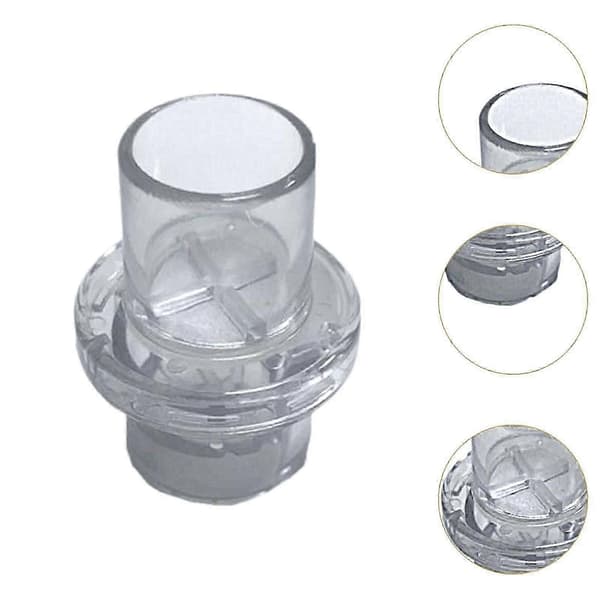 10 stk. CPR-maske udskiftning engangsventil til hjemmet 4x3cm White