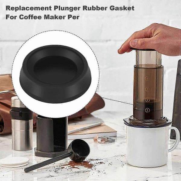 Erstatningsgummipakning for kaffepressebryggerkomponenter plastic 31