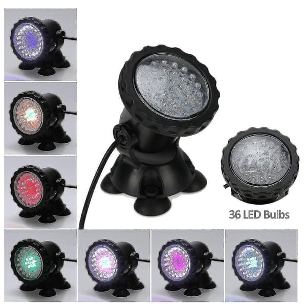 IP68 Undervannslys Vanntett Nedsenkbar Spotlys Med 36-LED