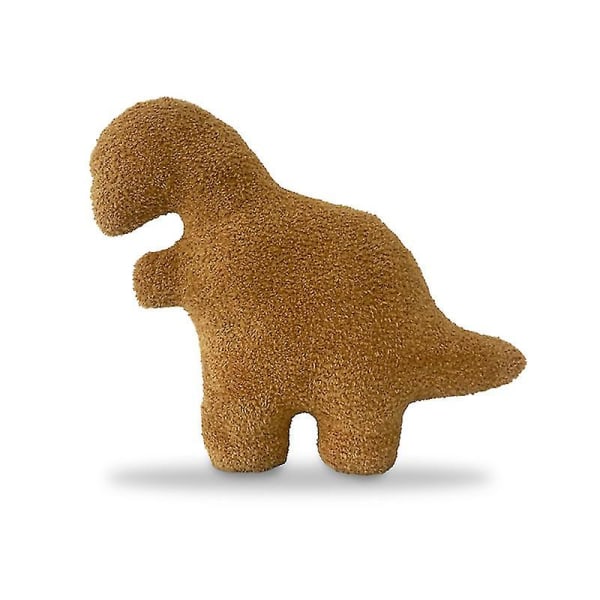 Dino Nugget -tyyny, söpö Dino Nugget -koriste, pehmoinen kananugget-tyyny pääsiäisen syntymäpäiväkoristeisiin, lasten lahja Tyrannosaurus Rex