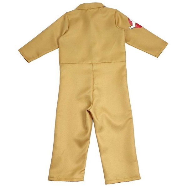 5-11 år Børn Drenge Piger Ghostbusters Bodysuit Fancy Dress Kostumer Fest Fødselsdag Halloween Cosplay Jumpsuits Gaver 7-8Years