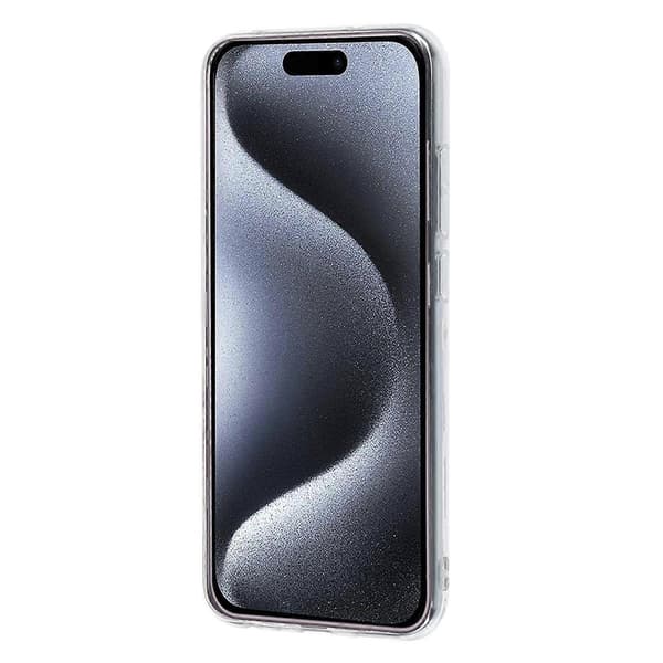 IMD Marmor TPU Telefon Cover til iPhone 16 Pro Grey