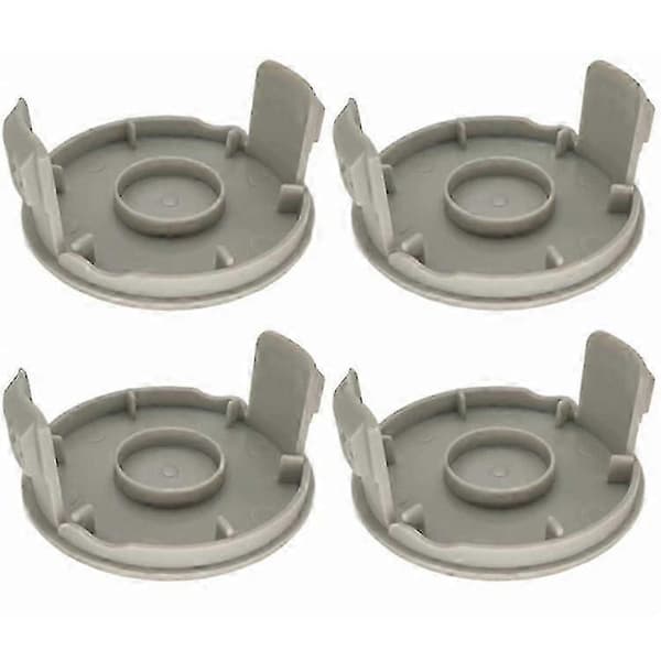 4 stk. spolehetter kompatible med Ryobi One+ 18V 24V 40V gresstrimmer AC14HCA erstatningsspolehette flerfarget MAX01 A-S Edition 0515