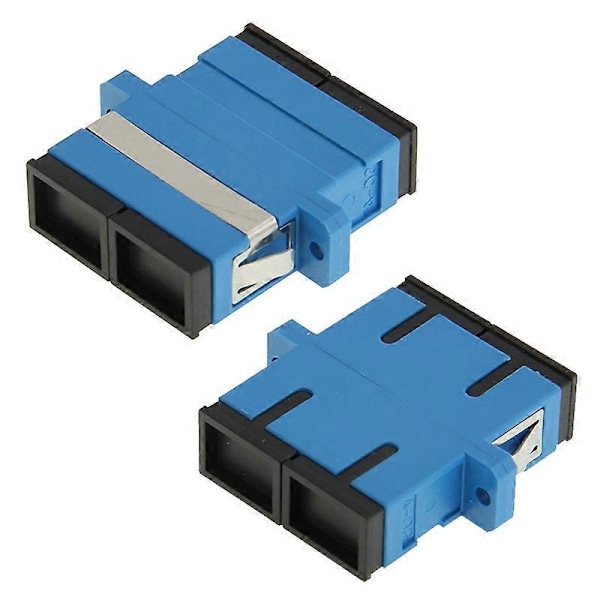 SC-SC Multimode Duplex Fiber Flange Connector