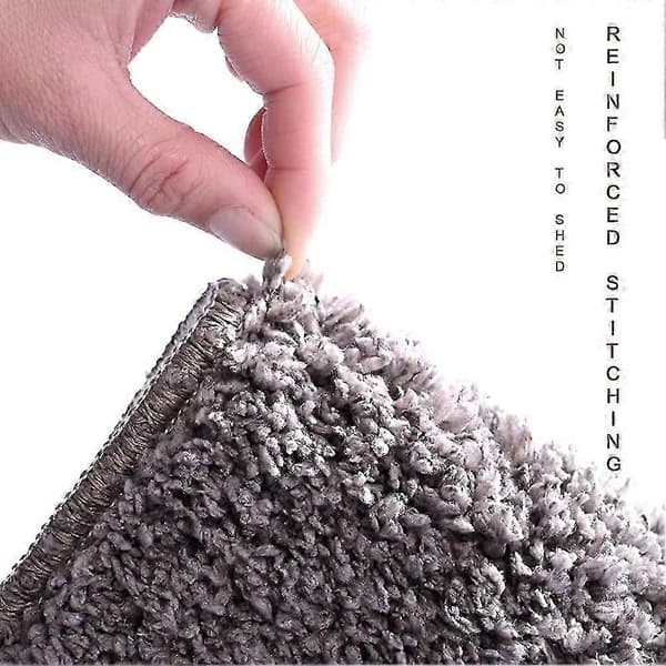 Dørmatte Innendørs Smussfangende Matte Maskinvaskbar Sklisikker Mikrofiber Super