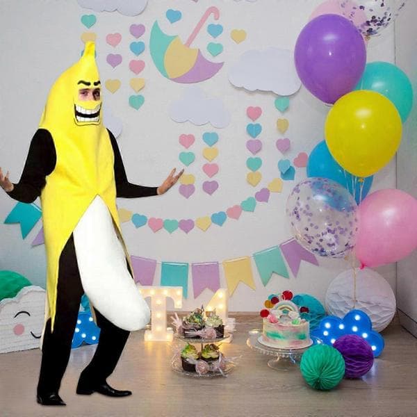 Bananebløder Voksenkostume Sjov Halloween til Mænd
