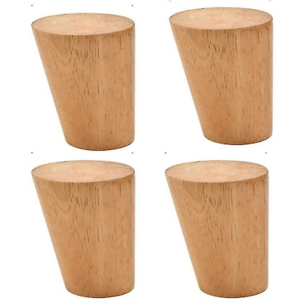 Træbordben, Træfødder, Møbelfødder, Sofaben Med Montering