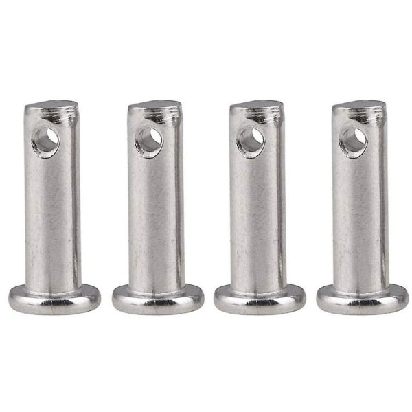 4 stk Enkelthuls gaffelstifter 4 mm x 40 mm 304 rustfrit stål M4 gaffelstifter (A-5-F6) 3MM*30MM