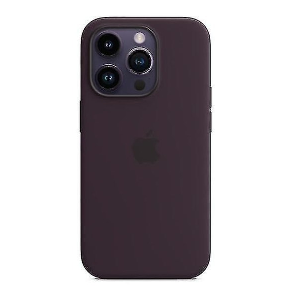 Silikone Telefon Cover Kompatibel Med Iphone 14pro Elderberry
