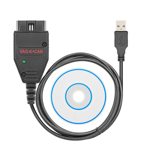 K+ Can Commander 1.4 Chip Obd2 Scanner USB Cable Diagnostic Tool För // För K-line Commander Black