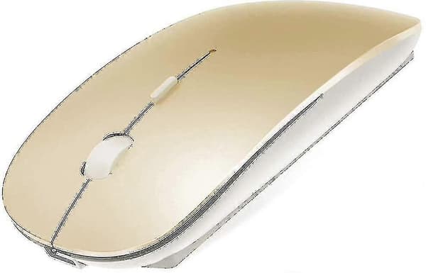Trådløs Bluetooth-mus til Macbook Pro/Macbook Air/Ipad/Laptop/Imac/PC Gold